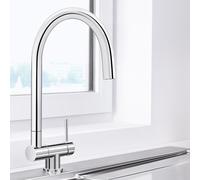 Blanco Coressa F - Miscelatore da lavello, sottofinestra, cromo 521543