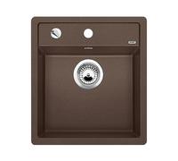 BLANCO DALAGO 45 - Lavello da cucina dal design moderno per basi di sottolavello da 45 cm - Gamma SILGRANIT, in pietra - Marrone - 517165