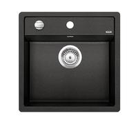 Blanco Dalago 5 - Lavello in silgranit, 515x510 mm, con comando piletta di scarico, antracite 518521