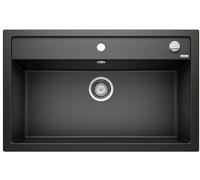 Blanco Dalago 8 lavello in granito 81.5x51 cm nero 525877