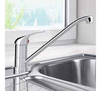 Blanco Daras rubinetto da cucina, orientabile, per installazione davanti alla finestra, 521751, Daras cromo [Rubinetti da Cucina]
