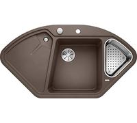 Blanco Delta lavello da cucina, 523669, II Delta caffè opaco [Lavelli da Cucina > per Base Sottolavello a partire da 90 cm]