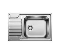 Blanco Dinas lavello da cucina, 525120, XL 6 S Dinas acciaio inox satinato lucido [Lavelli da Cucina > per Base Sottolavello a partire da 60 cm]