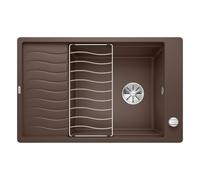 Blanco Elon lavello da cucina, 524859, XL 6 S-F Elon caffè opaco [Lavelli da Cucina > per Base Sottolavello a partire da 60 cm]