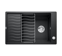 Blanco Elon lavello da cucina, 525884, XL 6 S-F Elon nero opaco [Lavelli da Cucina > per Base Sottolavello a partire da 60 cm]