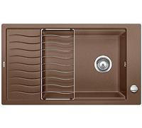 Blanco Elon XL 8 S 521865 - Lavandino in granito Silgranit Puradur, colore: noce moscata