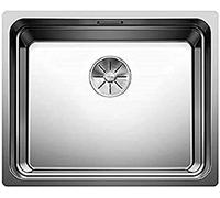 BLANCO ETAGON 500-IF 521840 Lavello da Cucina in Acciaio Inox per Basi di Lavello con Larghezza di 60 cm, Bordo Piatto IF, Acciaio Inox Satinato