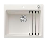 Blanco Etagon lavello da cucina, 524533, 6 Etagon bianco opaco/cromo [Lavelli da Cucina > per Base Sottolavello a partire da 60 cm]