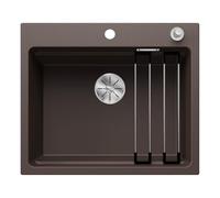 BLANCO ETAGON 6 524538 Lavello da Cucina in Granito per Basi di Lavello con Larghezza di 60 cm, SILGRANIT, Marrone