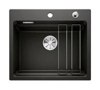 BLANCO ETAGON 6 525162 Lavello da Cucina in Ceramica per Basi di Lavello con Larghezza di 60 cm, In Ceramica, Nero