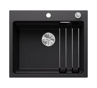 Blanco Etagon lavello da cucina, 525889, 6 Etagon nero opaco/cromo [Lavelli da Cucina > per Base Sottolavello a partire da 60 cm]