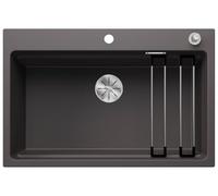 BLANCO ETAGON 8 525178 Lavello da Cucina in Granito per Basi di Lavello con Larghezza di 80 cm, SILGRANIT, Grigio