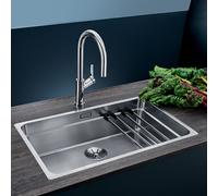 Blanco Etagon 700-IF lavello in acciaio 74x44 cm 524272