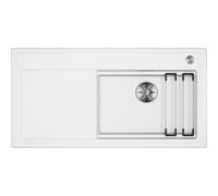 BLANCO ETAGON XL 6S | Lavello in granito bianco | Tipo di montaggio: montaggio superiore | per sottolavelli larghi 60 cm | Concetto di sistema con guide ETAGON versatili | [100 x 51 x 20,2 cm]