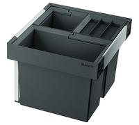 Blanco Flexon II sistema separazione rifiuti, per mobile da 60 cm, 526643, Low XL 60/3 Flexon II nero/antracite [Portarifiuti]