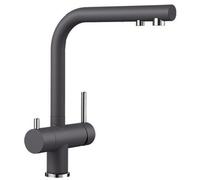 Blanco Fontas II - Miscelatore da lavello con funzione di filtraggio, grigio roccia 523137