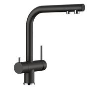 Blanco Fontas rubinetto da cucina, per sistema di filtraggio, orientabile, 526157, Fontas nero opaco [Rubinetteria da Cucina > Rubinetti da Cucina con Trattamento dell’Acqua]