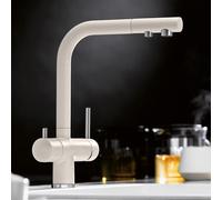 Blanco Fontas rubinetto da cucina, per sistema di filtraggio, orientabile, 526943, Fontas bianco soft opaco [Rubinetteria da Cucina > Rubinetti da Cucina con Trattamento dell’Acqua]