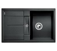 Blanco IN Lavello una vasca con gocciolatoio METRA 45 S 1513194 finitura antracite da 78x50 cm - Sopratop