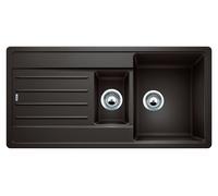 Blanco IN Lavello una vasca con vaschetta e gocciolatoio LEGRA 6 S 1522212 finitura caffè da 100x50 cm - Sopratop