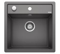 Blanco IN Lavello una vasca DALAGO 5-F 1518849 finitura grigio roccia da 50.5x50 cm - Filotop
