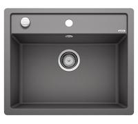 Blanco IN Lavello una vasca DALAGO 6-F 1518851 finitura grigio roccia da 60.5x50 cm - Filotop