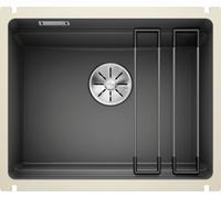 Blanco IN Lavello una vasca ETAGON 500-U 1525154 in ceramica basalto da 54x45.6 cm - Sottotop