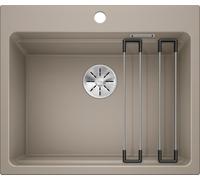 Blanco IN Lavello una vasca ETAGON 6 1524546 finitura tartufo da 60x51 cm - Sopratop