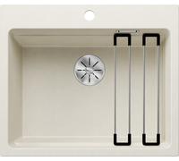 Blanco IN Lavello una vasca ETAGON 6 1527076 finitura soft white da 60x51 cm - Sopratop
