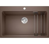 Blanco IN Lavello una vasca ETAGON 8 1525196 finitura caffè da 78x51 cm - Sopratop