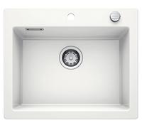 Blanco IN Lavello una vasca PALONA 6 1520922 in ceramica bianco da 61.5x51 cm - Sopratop