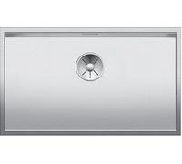 Blanco IN Lavello una vasca ZEROX 700-IF 1523099 in acciaio inox Durinox da 74x44 cm - Sopratop/Filotop