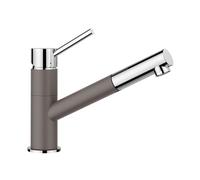 Blanco Kano rubinetto da cucina, bassa pressione, estraibile, orientabile, 527654, Kano grigio vulcanico opaco [Rubinetteria da Cucina > Rubinetti da Cucina]