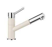 Blanco Kano rubinetto da cucina, bassa pressione, estraibile, orientabile, 527655, Kano bianco soft opaco [Rubinetteria da Cucina > Rubinetti da Cucina]