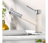 Blanco Kano rubinetto da cucina, estraibile, orientabile, 526953, Kano bianco soft opaco [Rubinetteria da Cucina > Rubinetti da Cucina]