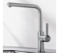Blanco Lanora rubinetto da cucina, orientabile, 523122, Lanora acciaio inox spazzolato [Rubinetteria da Cucina > Rubinetti da Cucina]