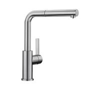 Blanco Lanora rubinetto da cucina, estraibile, orientabile, 525126, Lanora acciaio inox spazzolato [Rubinetti da Cucina]