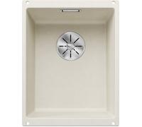 Blanco Lavello a una vasca SUBLINE 320-U Platinum 5527160 finitura soft white da 35x46 cm - Sottotop