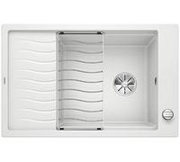 Blanco Elon lavello da cucina, 524857, XL 6 S-F Elon bianco opaco [Lavelli da Cucina > per Base Sottolavello a partire da 60 cm]