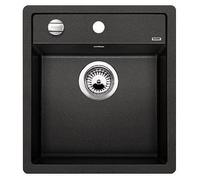 Blanco Lavello una vasca DALAGO 45 1517156 finitura antracite da 46.5x51 cm - Sopratop