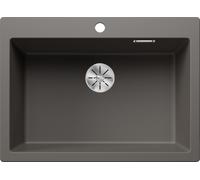 Blanco Lavello una vasca PLEON 8 1527323 finitura grigio vulcano da 70x51 cm - Sopratop