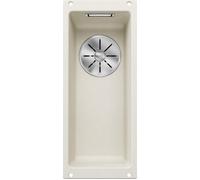 Blanco Lavello una vasca SUBLINE 160-U 1526802 finitura soft white da 19x46 cm - Sottotop