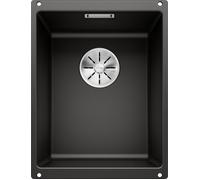 Blanco Lavello una vasca SUBLINE 320-U 1525983 finitura nero da 35x46 cm - Sottotop