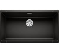 Blanco Lavello una vasca SUBLINE 800-U 1526005 finitura nero da 83x46 cm - Sottotop