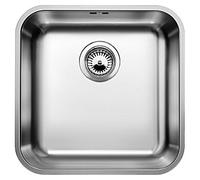 Blanco Lavello una vasca SUPRA 400-U 1518201 in acciaio inox da 43x43 cm - Sottotop