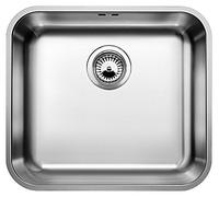 Blanco Lavello una vasca SUPRA 450-U 1518203 in acciaio inox da 48x43 cm - Sottotop
