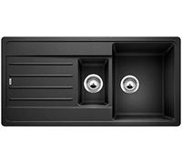 BLANCO LEGRA 6 S - Lavello rettangolare in granito con vaschetta con piletta di scarico per basi di lavello con larghezza di 60 cm - SILGRANIT - Grigio - 522207