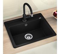 Blanco Legra lavello da cucina, 526084, 6 Legra nero opaco [Lavelli da Cucina > per Base Sottolavello a partire da 60 cm]