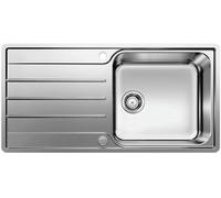 Blanco Lemis XL 6 - Lavello, 1000x500 mm, con comando eccentrico dello scarico, acciaio inox spazzolato 523035