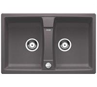 BLANCO Lexa 8 Lavello da cucina in granito Silgranit PuraDur, 1 pezzo, grigio roccia 518862